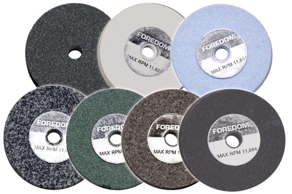 2" Abrasive Wheels with 1/4" arbor holes choice of 7