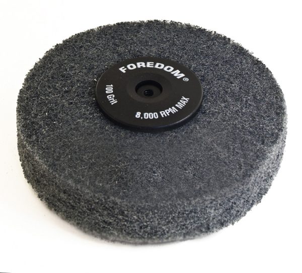 4" Unitized Non-Woven Wheels, 5 Grits