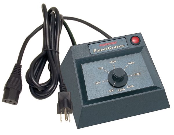 C.EMGX-2 Table Top Control for PowerGraver (M.PGX-2) Motor, 230 Volt