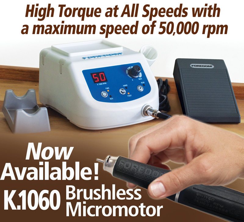 H.MH-160 Brushless Handpiece ONLY includes both 2.35mm (3/32