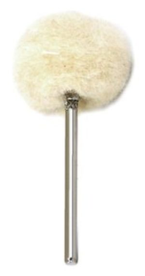 Mounted Cotton Mops, 3/32″ (2.35 mm) shank, pack of 12, A-5521-12