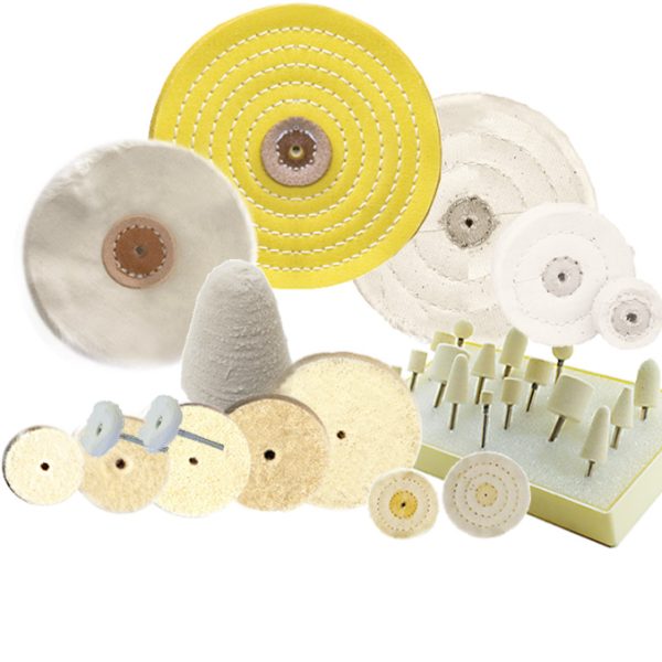 Cotton and Felt Polishing Buffs