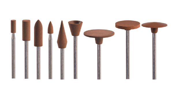 3/32″ (2.35 mm) shank FINE Rubber Abrasive Points in Multi-Packs