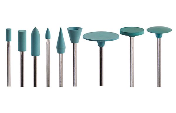 3/32″ (2.35 mm) shank EXTRA FINE Rubber Abrasive Points in Multi-Packs