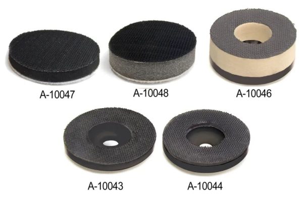 2" Velcro Sanding Heads, Extra Firm to Soft