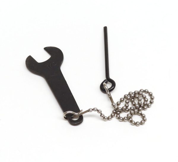 HP103117 Pin and Wrench for H.43T, H.44T, H.35, H.25 and Other Handpieces, 1/2"