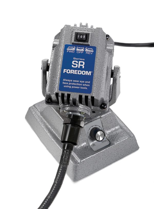 M.SRMH Bench Motor with Heavy Duty Square Drive Shafting and Built-in Dial Control