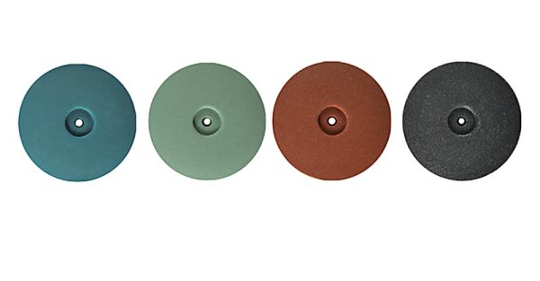 Unmounted Silicone Bonded Abrasive Wheels, 22 mm diameter, 50-packs